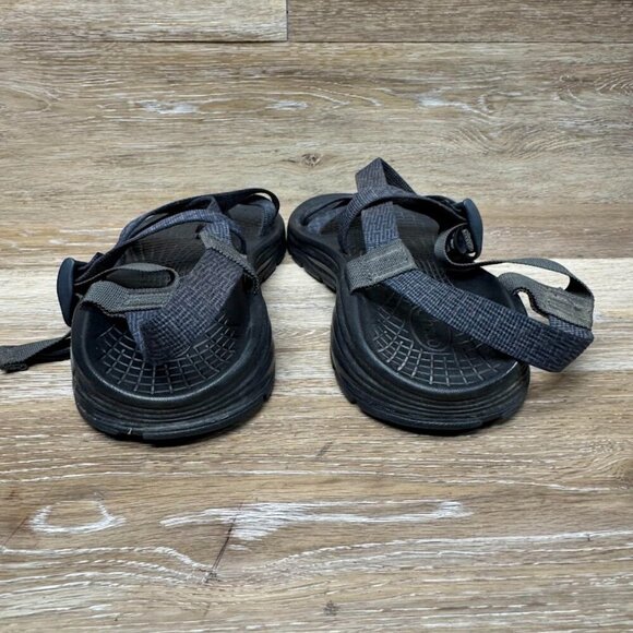 Chaco Z/Volv 2 Black/Gray Sandals Men's Size 11 (See pictures for Measurement) - Picture 3 of 8